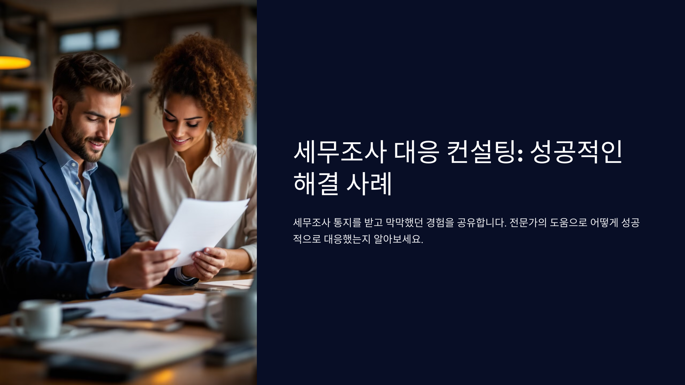 세무조사 대응 컨설팅: 성공적인 해결 사례