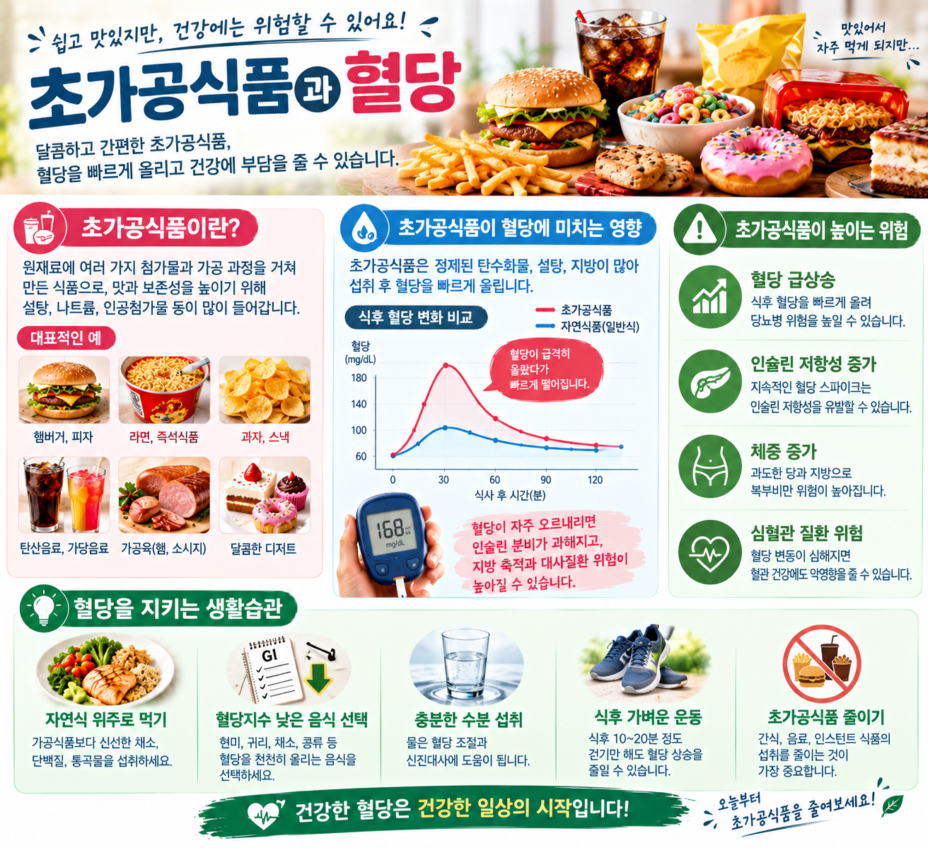 쌀밥만 줄이면 혈당관리 가능할까?