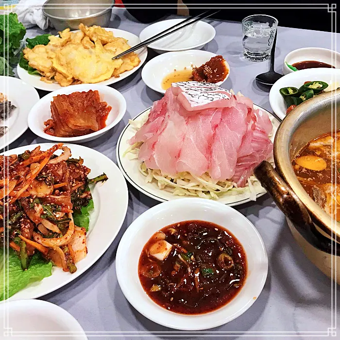 sbs 모닝와이드 전남 목포 더위야 가라 여름 보양식, 민어 코스 요리 맛집