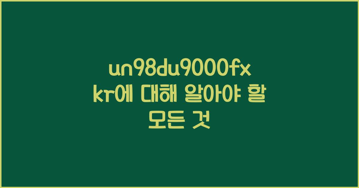 un98du9000fxkr