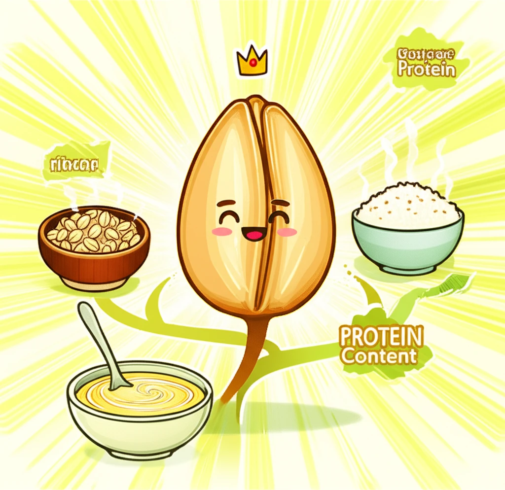 곡물의 왕 귀리 영양소 분석과 효율적..