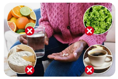 약-복용시-피해야-할-음식