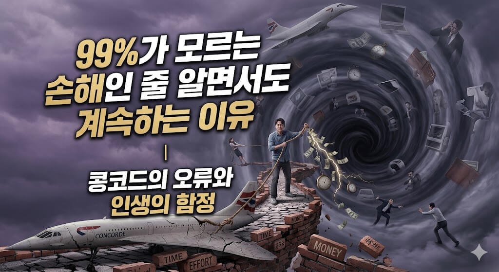 콩코드의 오류와 안생의 함정