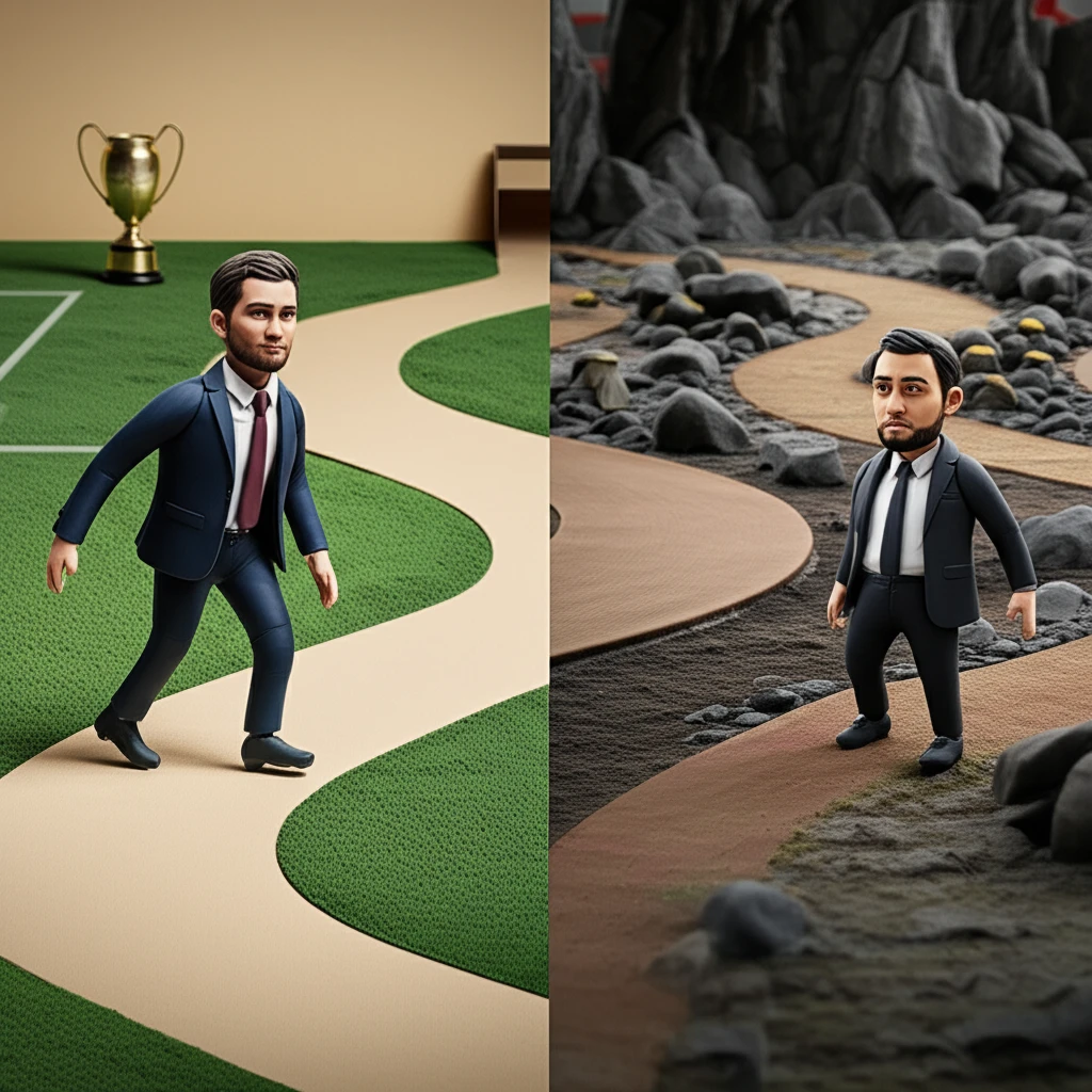 엇갈린 운명: 맨유 감독 불안, 토트