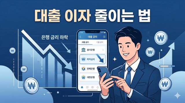 2026년 신용대출 금리 낮추는 방법과 대환대출 전략 정리 이미지