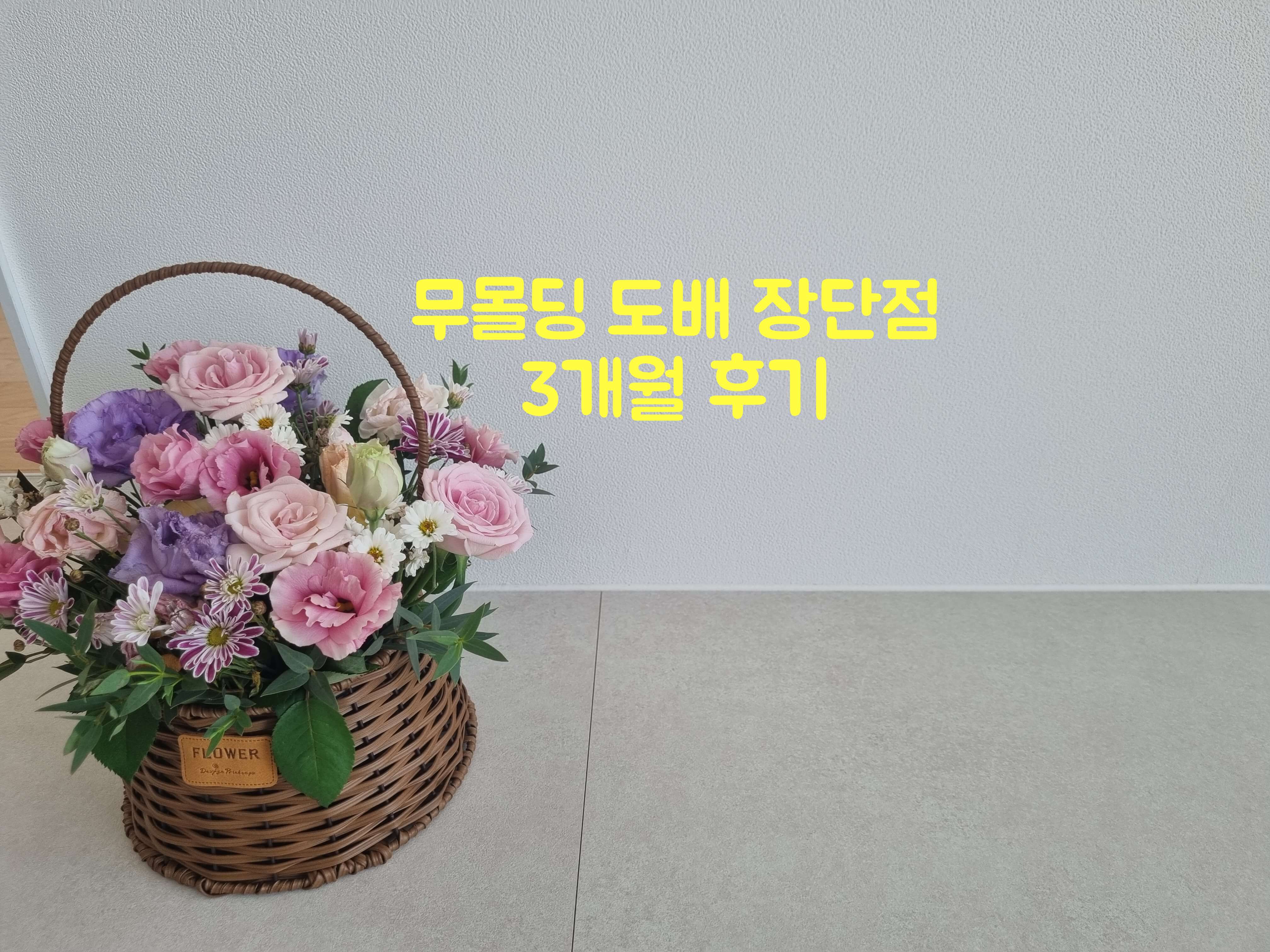 무몰딩 도배
