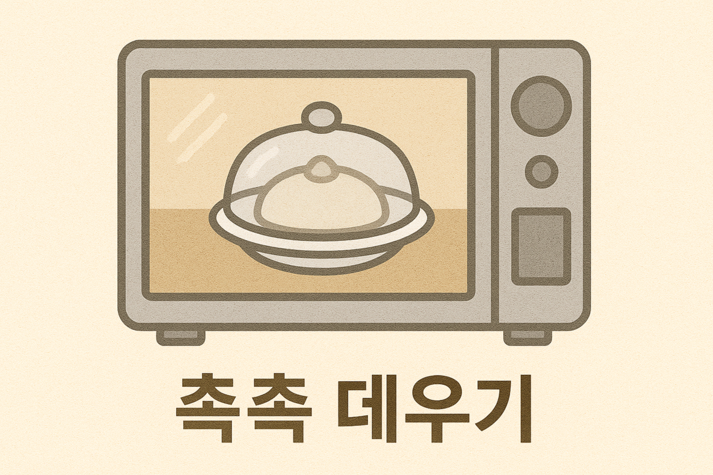 전자레인지 음식 촉촉하게 🍲 마르지 않게 데우는 5가지 과학적 꿀팁