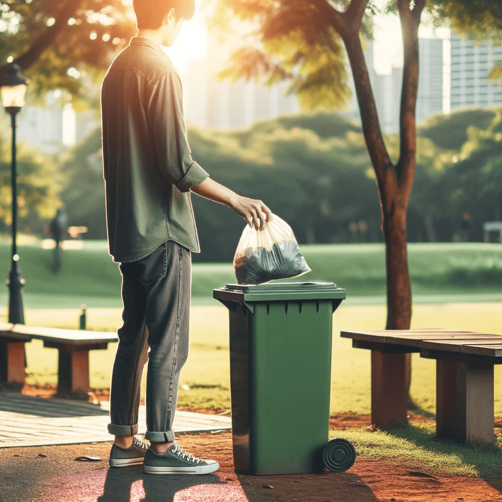 쓰레기 버리는 꿈