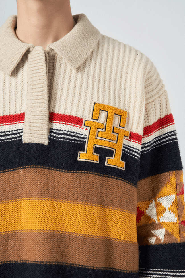 타미힐피거 니트