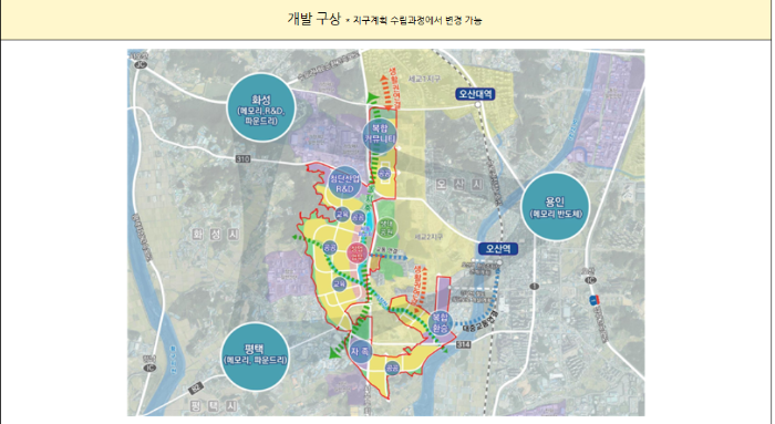 오산 세교 3 개발구상