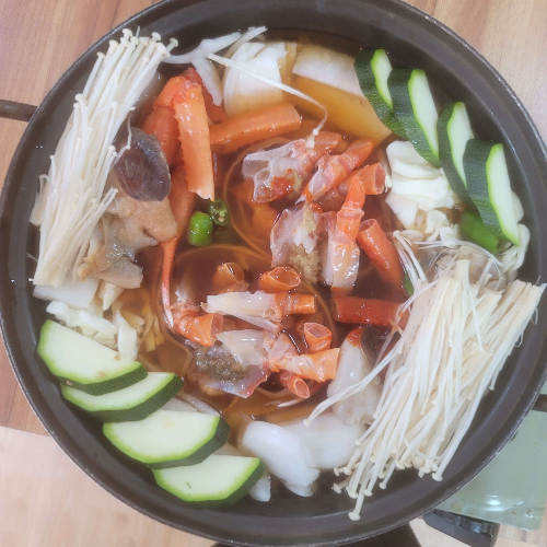 게와 오이 버섯