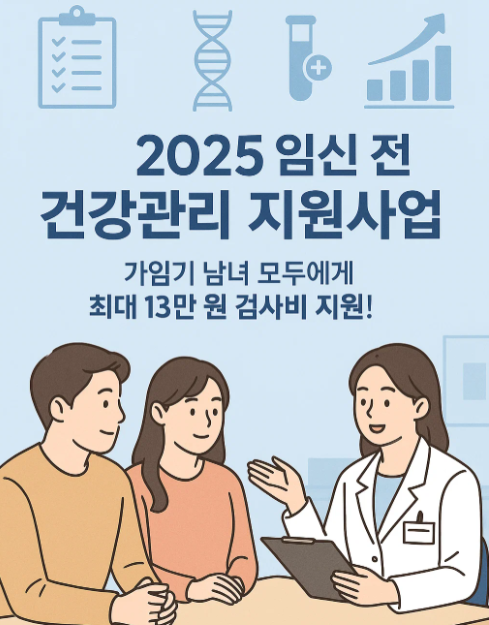 임신 사전 건강관리 지원사업