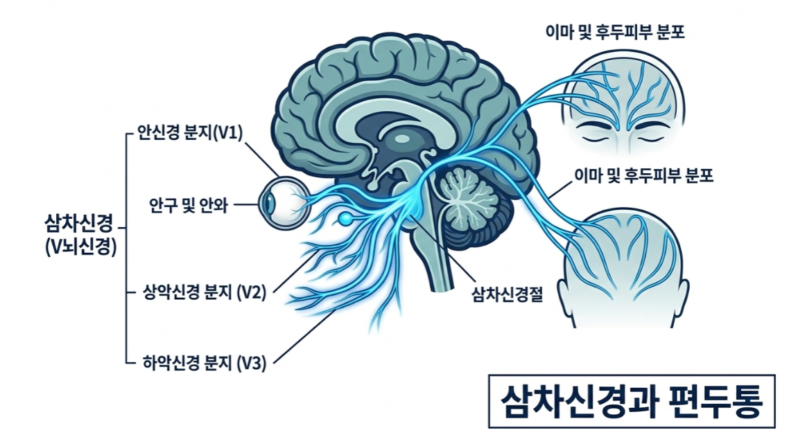 삼차신경과 편두통