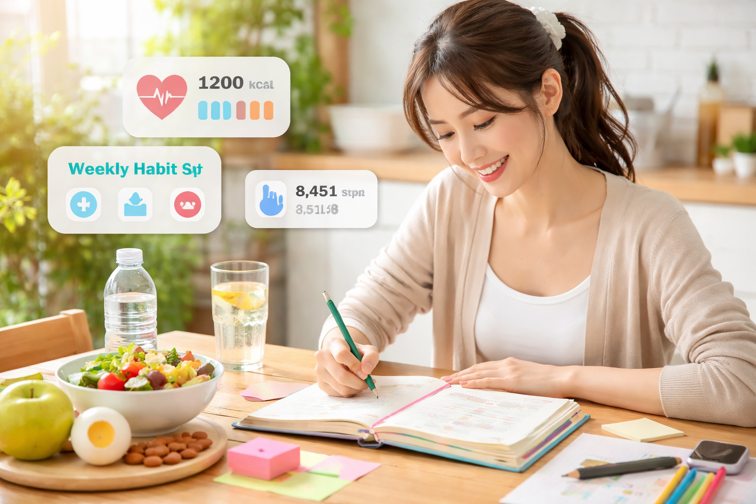 건강 다이어리 쓰는 법