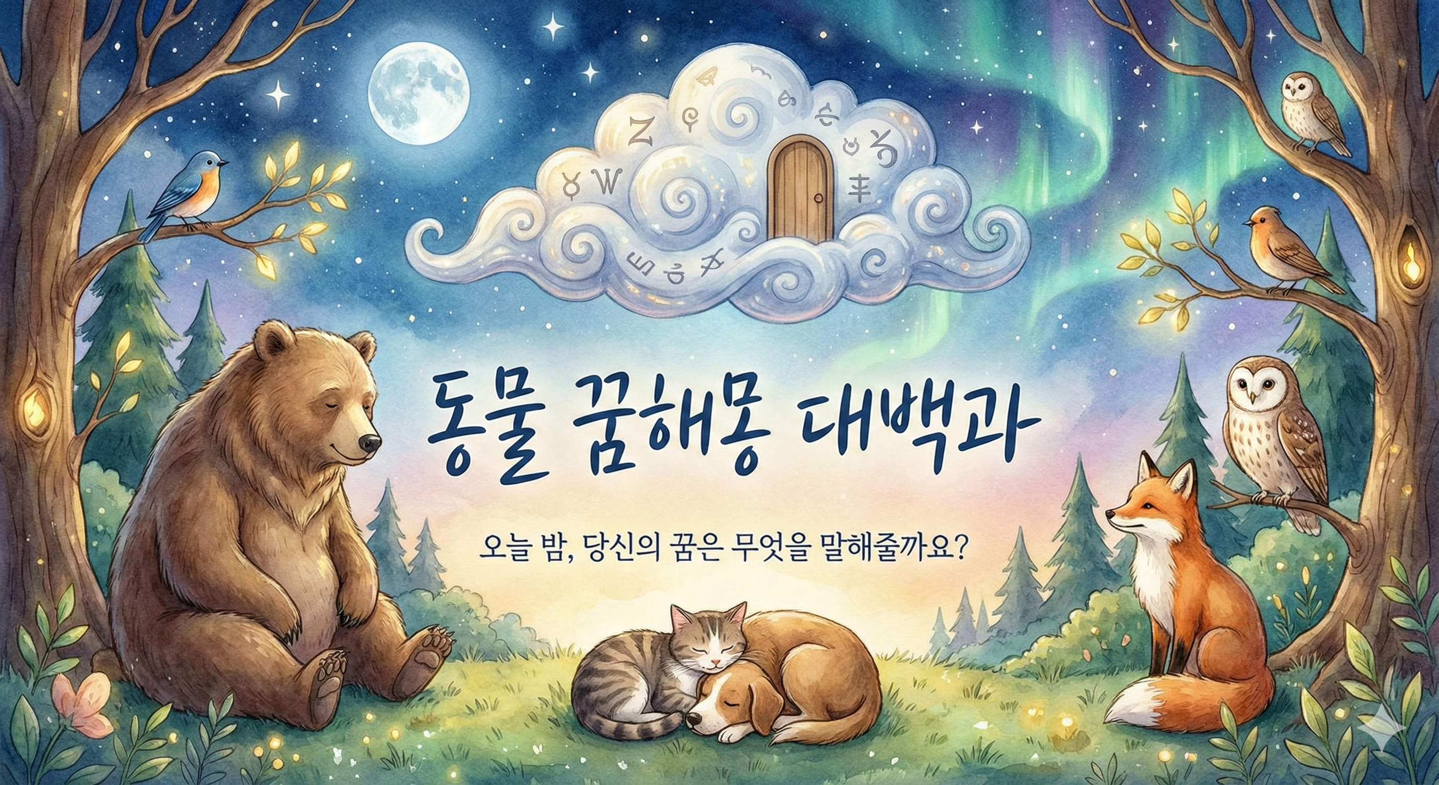 동물 꿈해몽 대백과_이미지