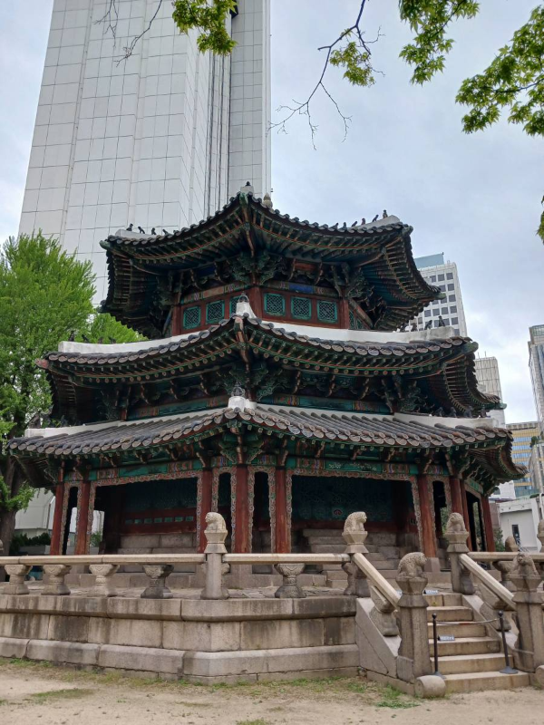 중구 환구단이 보이다