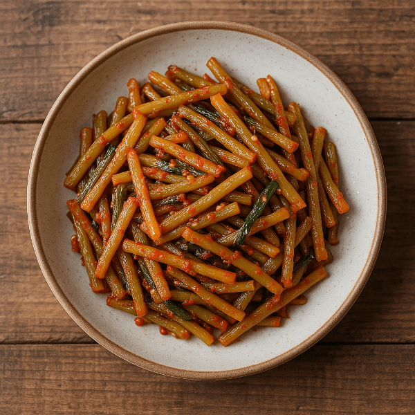 고구마줄기 김치 사진