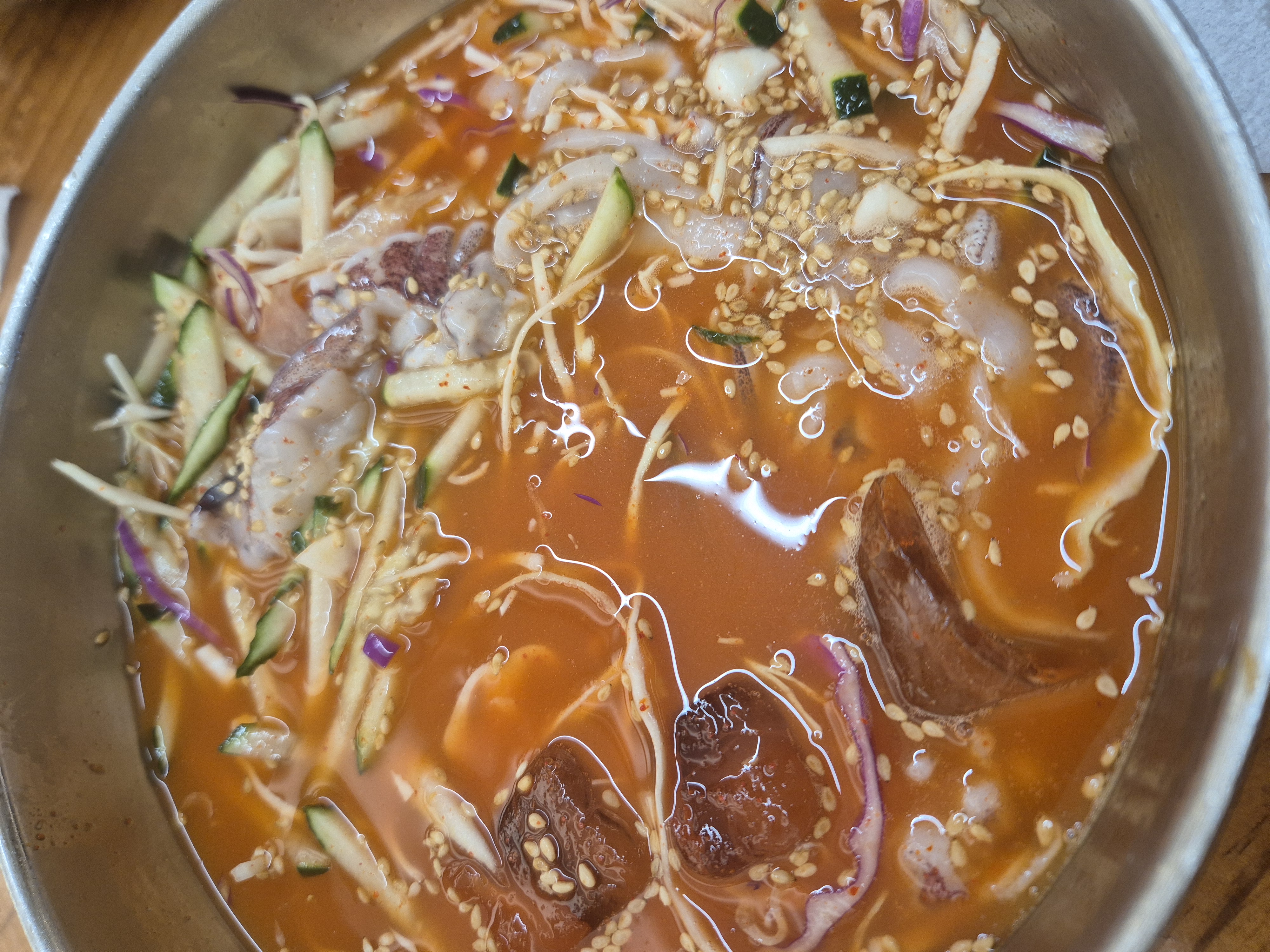 제주도 협재해수욕장에서 공항가는길. 폭우