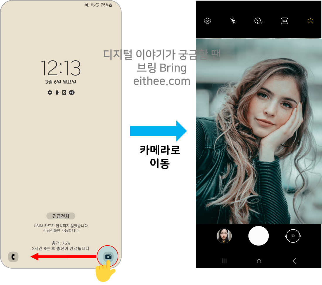스마트폰 기초 잠금화면