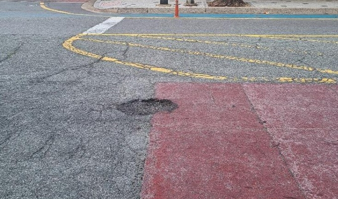 서초구 포트홀 사고