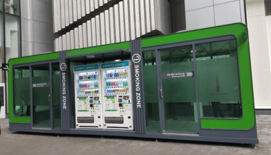 롯데월드몰 흡연실