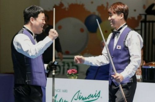 강동궁 선수와 최성원 선수