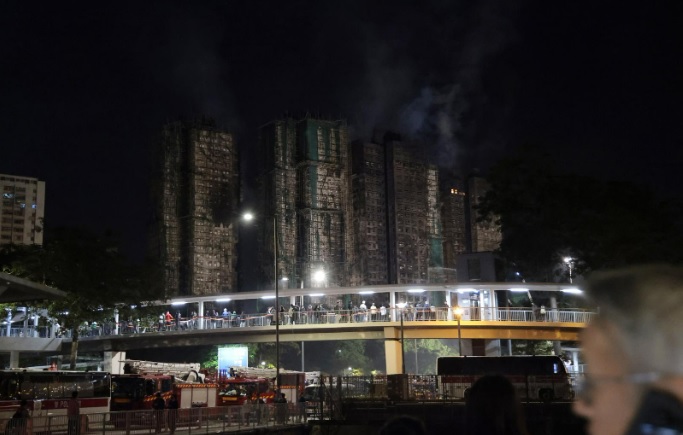 홍콩 아파트 화재 발생 원인