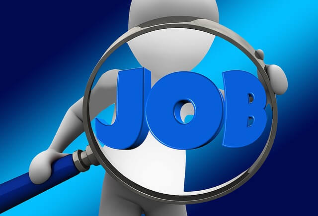 JOB 글자 이미지 사진