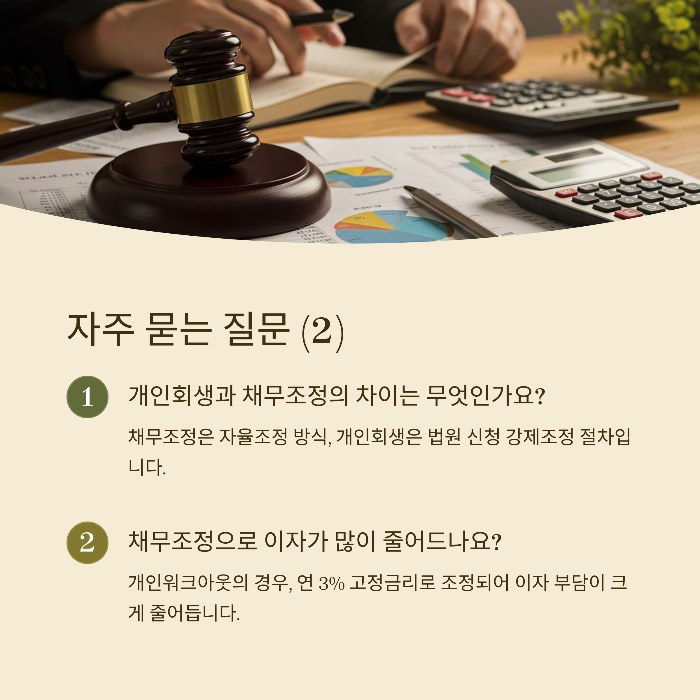 장기연체 채권 채무조정