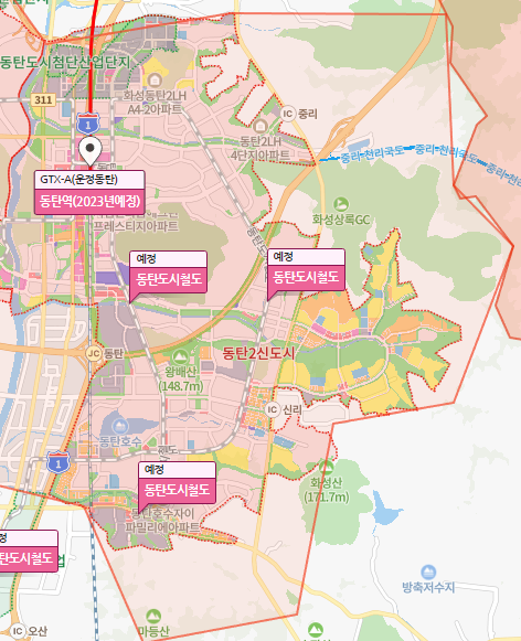 동탄-2신도시-위치
