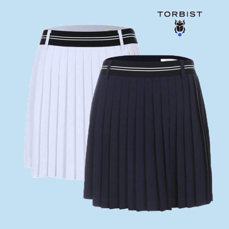 톨비스트 여성 랩 플리츠 스커트 GACS2-WQS120