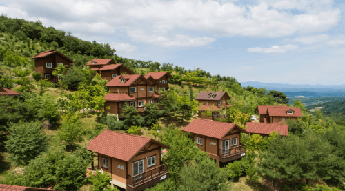 영주 국립산림치유원 단일 숙소