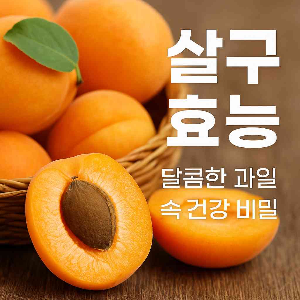 살구 효능, 달콤한 과일 속 건강 비밀