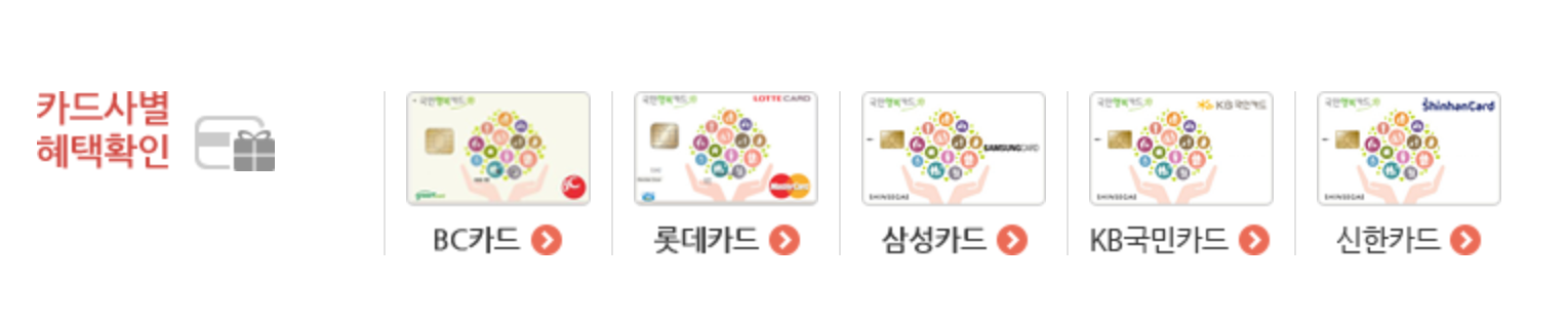 카드사별 사용내용