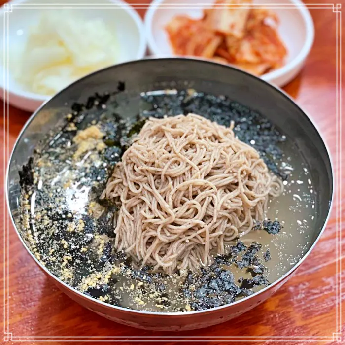 생활의 달인 서초, 방배, 내방역 미슐랭 가이드 100% 순수 메밀 막국수 맛집