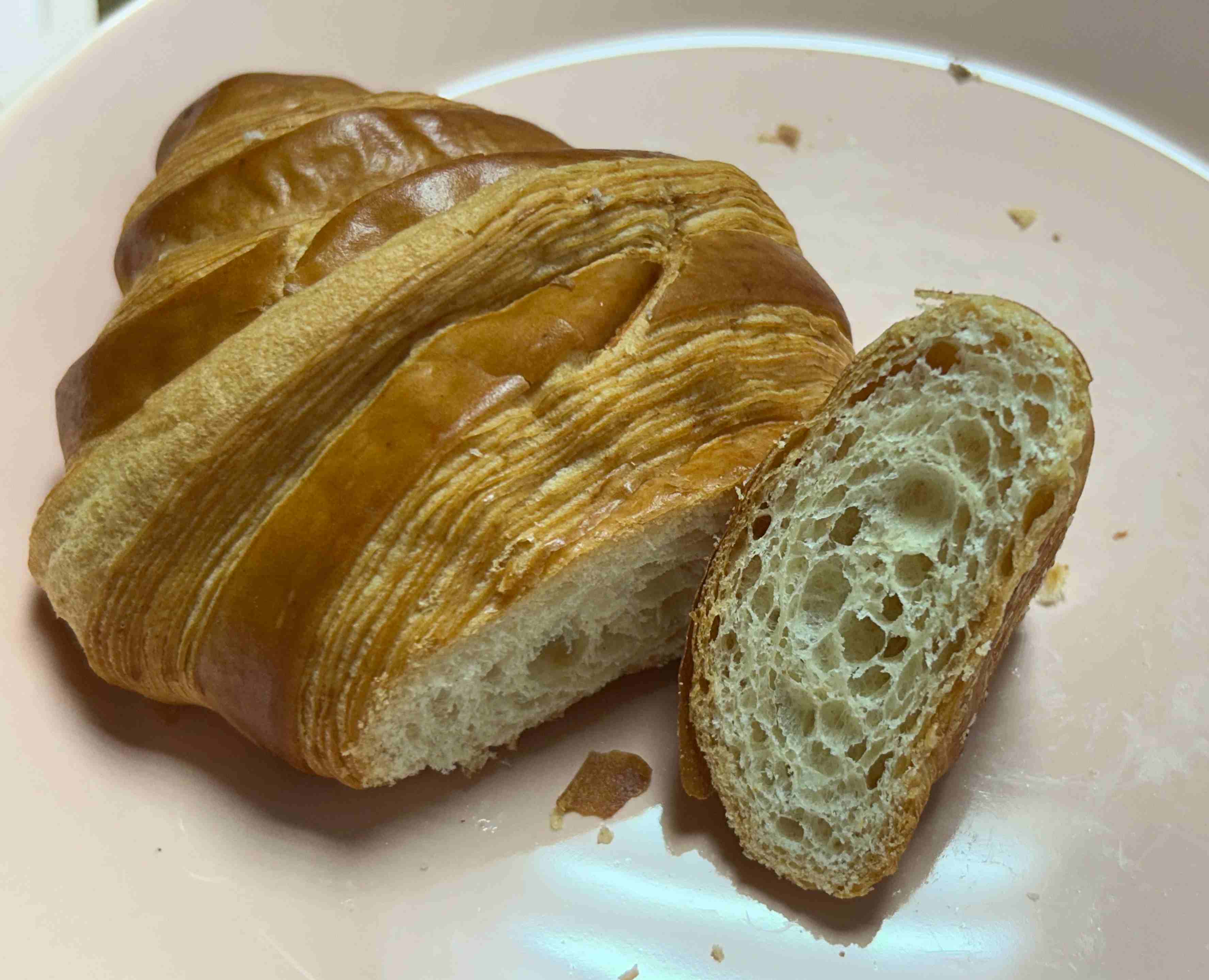 크루아상 단면