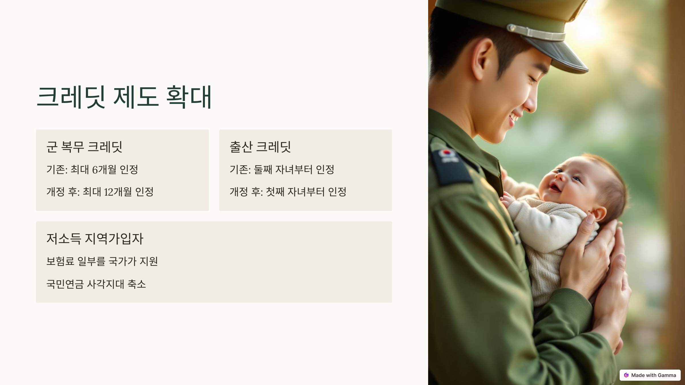 국민연금 개혁안 내용