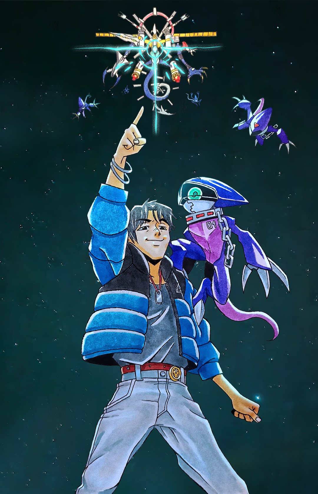 디지몬 리버레이터에서 라그나몬을 사용하는 테이머 제니스