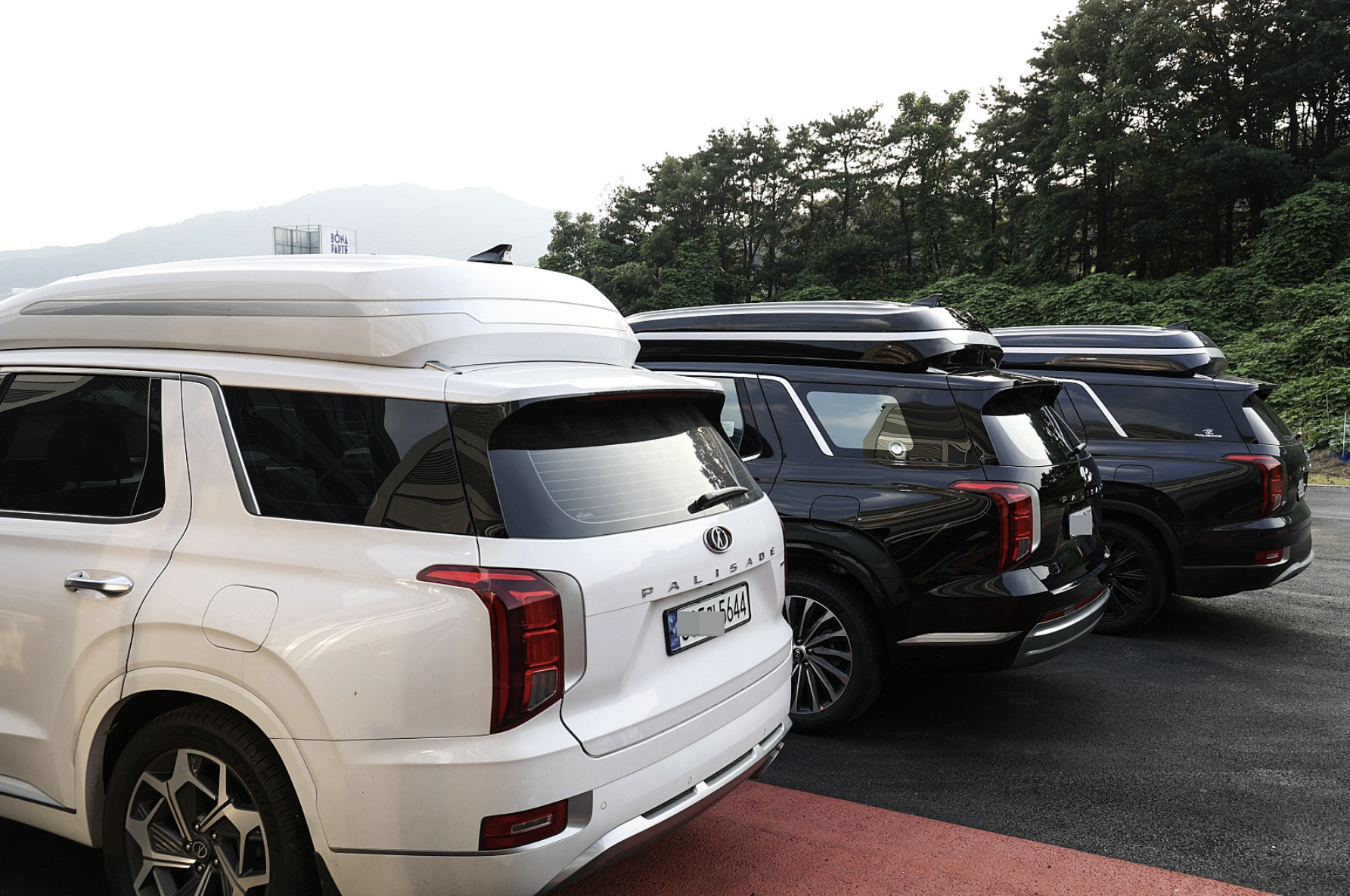 현대차 '팰리세이드' 하아리무진 개조 차량 (출처 : 카투라이프)