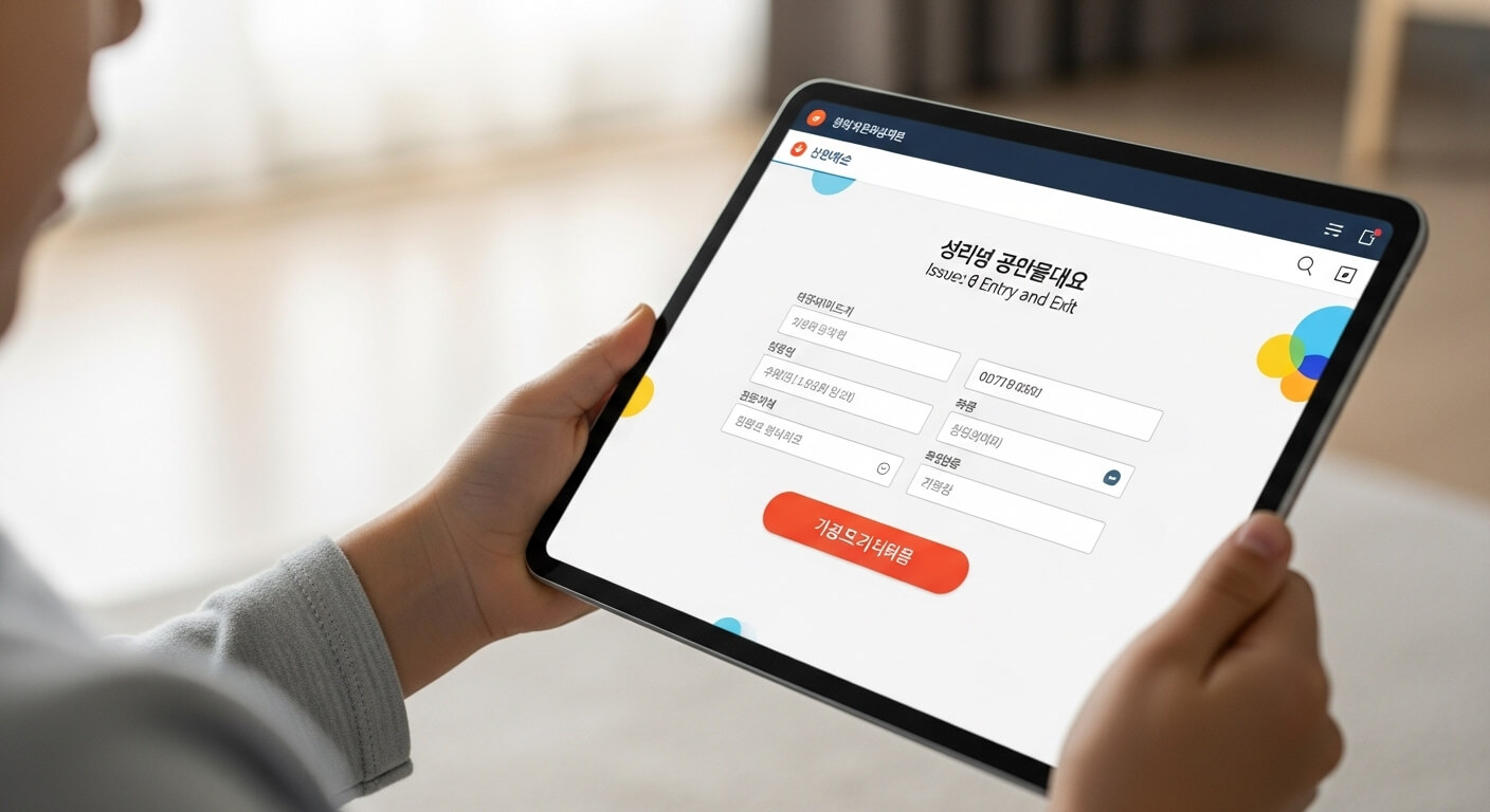 출입국사실증명서 인터넷 발급