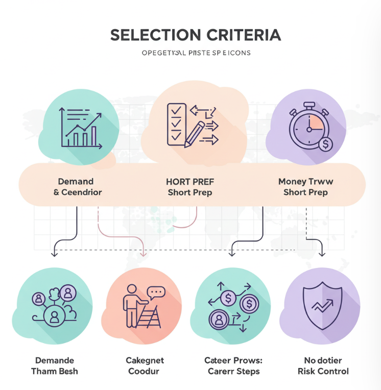 단기 고수익 자격증 선정 기준