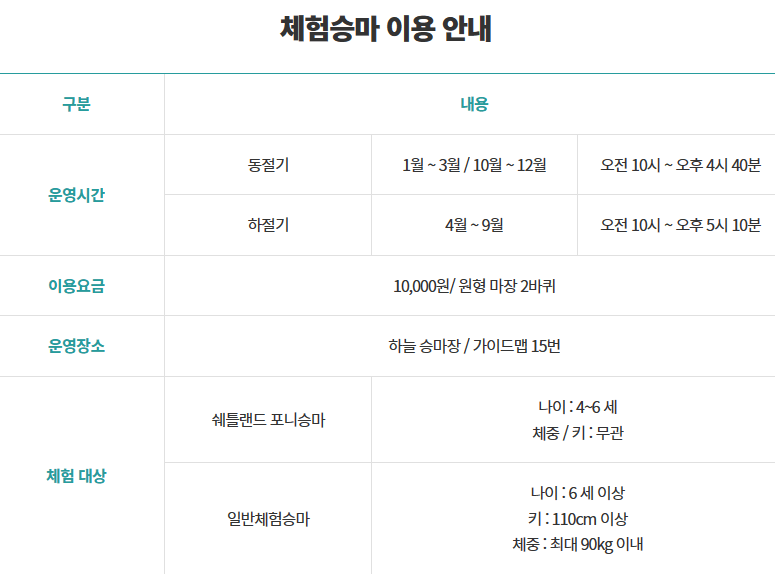 대관령 하늘목장
