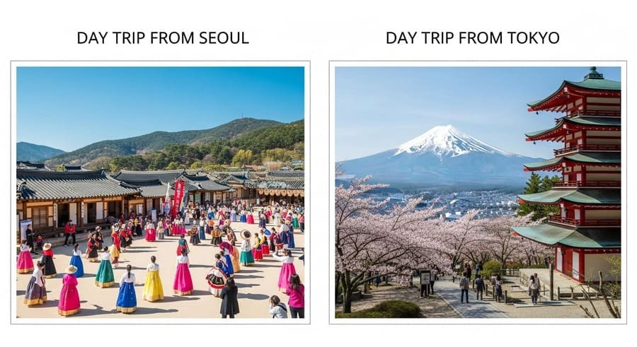 서울,도쿄근교 당일 여행