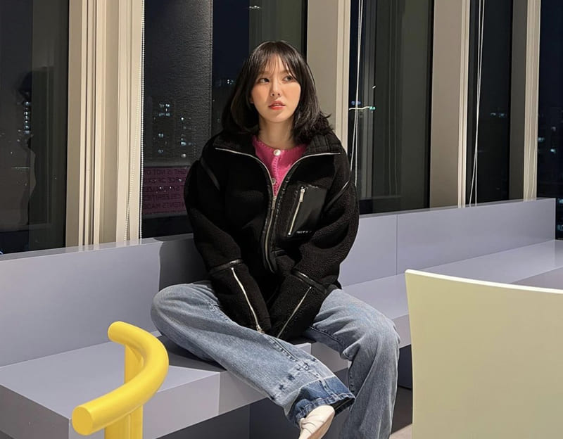 웬디 사복 패션