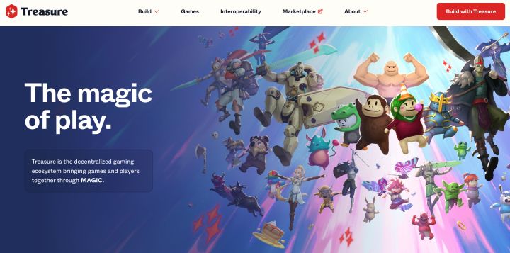 트레저 홈페이지