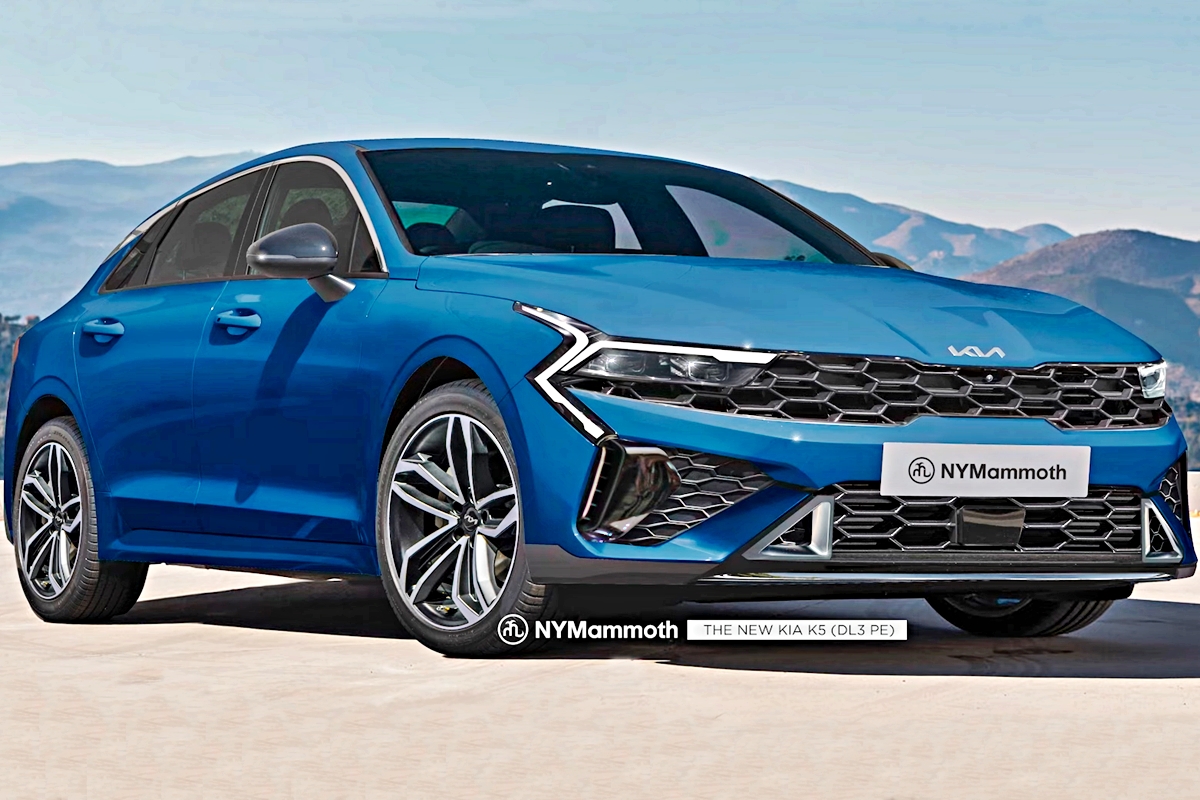 기아 K5 페이스리프트 예상도