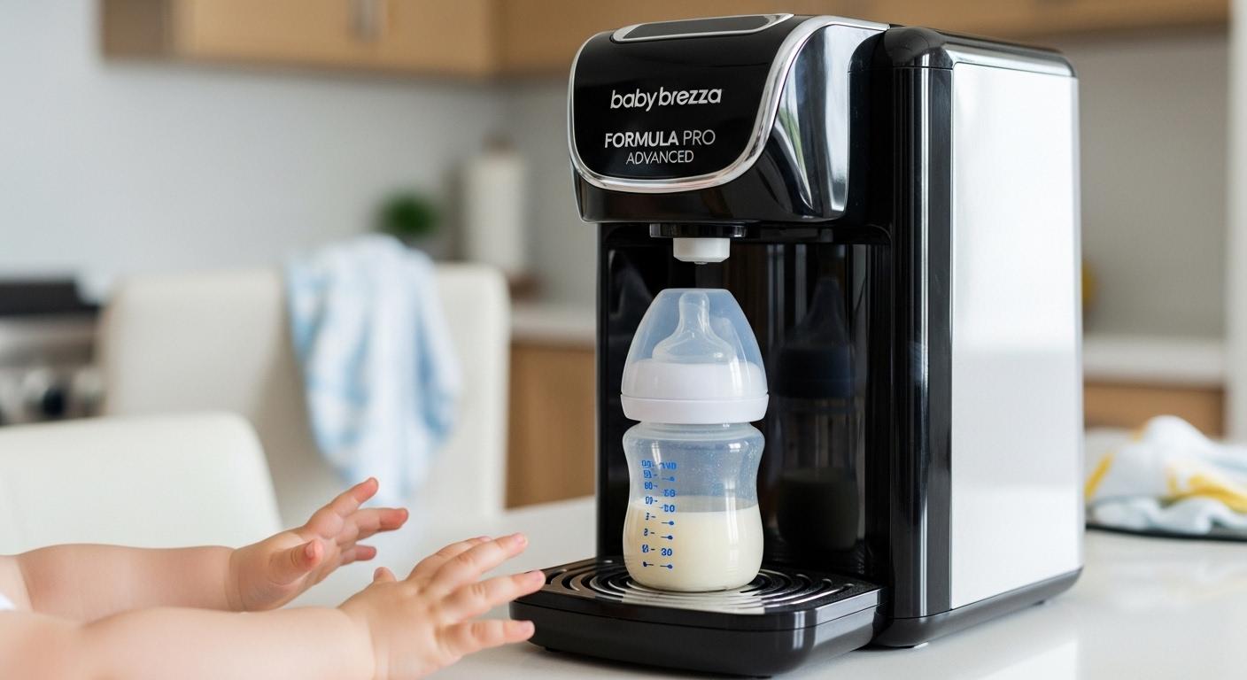 베이비 브레짜 분유 제조기
