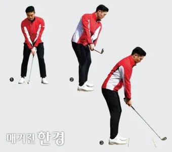 골프 슬라이스 교정 체크리스트 페이스각 그립강도 인투아웃 연습_12