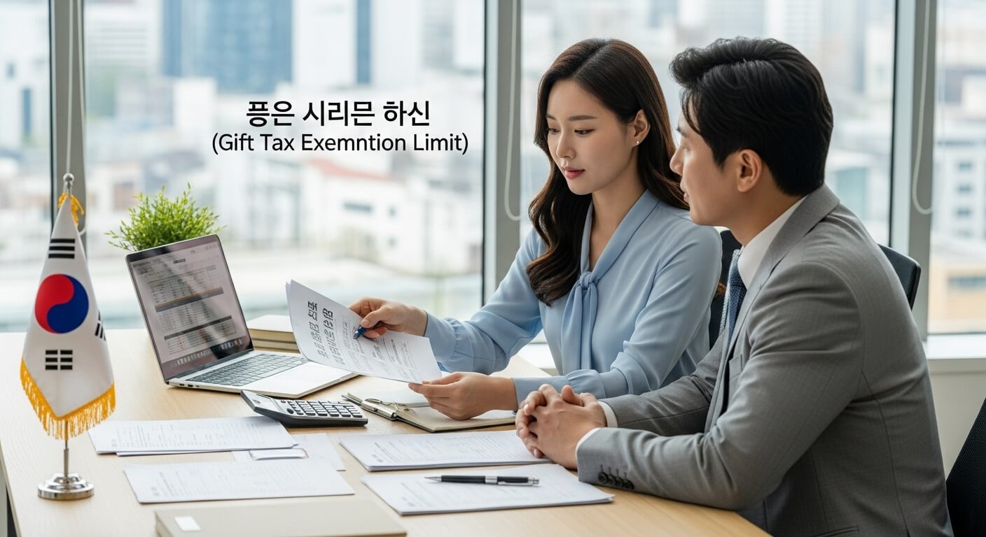 부부 증여세 면제 한도액