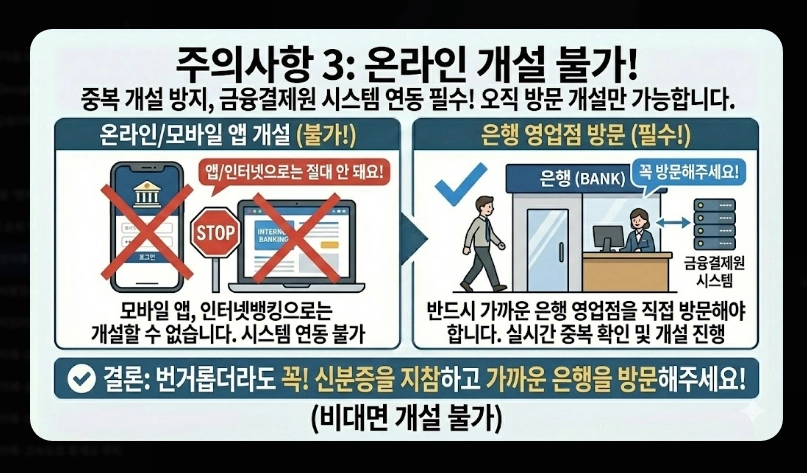 압류방지통장 개설 방법 완벽가이드 [2026년] 전국민 생계비계좌 신청 5단계